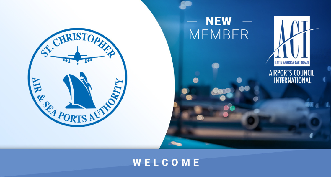 ALTA NEWS - ACI-LAC da la bienvenida a la Autoridad de Puertos Aéreos y Marítimos de San Cristóbal (SCASPA) como nuevo miembro aeroportuario ALTA NEWS - ACI-LAC da la bienvenida a la Autoridad de Puertos Aéreos y Marítimos de San Cristóbal (SCASPA) como nuevo miembro aeroportuario